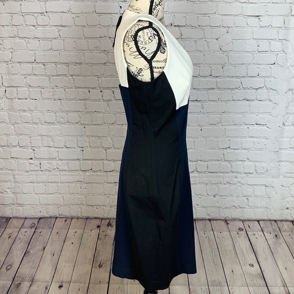 Banana Republic Blue/Black Sloan Dress - Picture 3 of 6